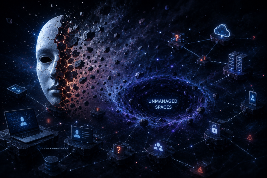 Broken Identity Creates Unmanaged Spaces - Managing the Dark Matter