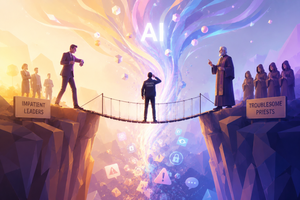Impatient Leaders And Troublesome Priests: Why Security Leaders Really Worry About AI